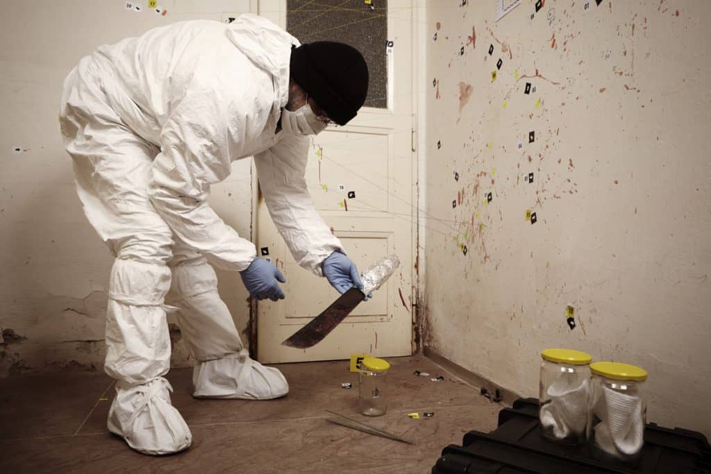 Blood Spatter And Three Other Problems With Crime-related Biohazard Decontamination